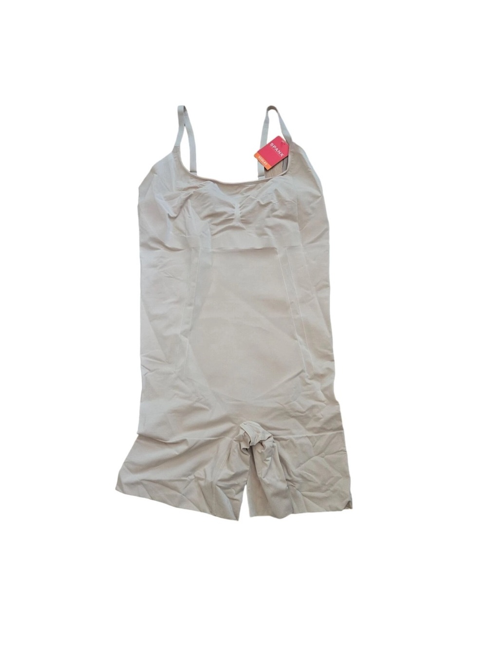 SPANX Oncore Sculpt soft nude mid thigh bodysuit NWT PS1715 Sz 3X/3TG MSRP $102.